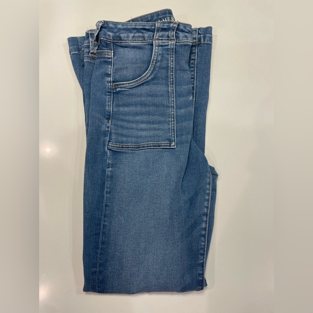 American Eagle Flared Next Level Stretch Jeans